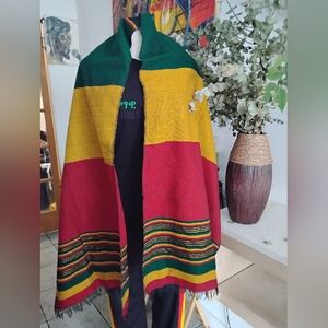 Multicolor Striped Women's Scarf
